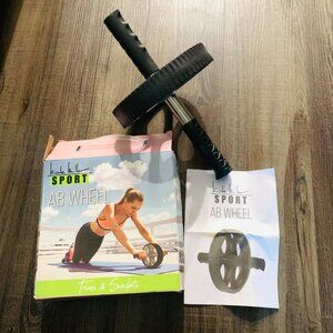 New! Nicole Miller Ab Roller Wheel Workout